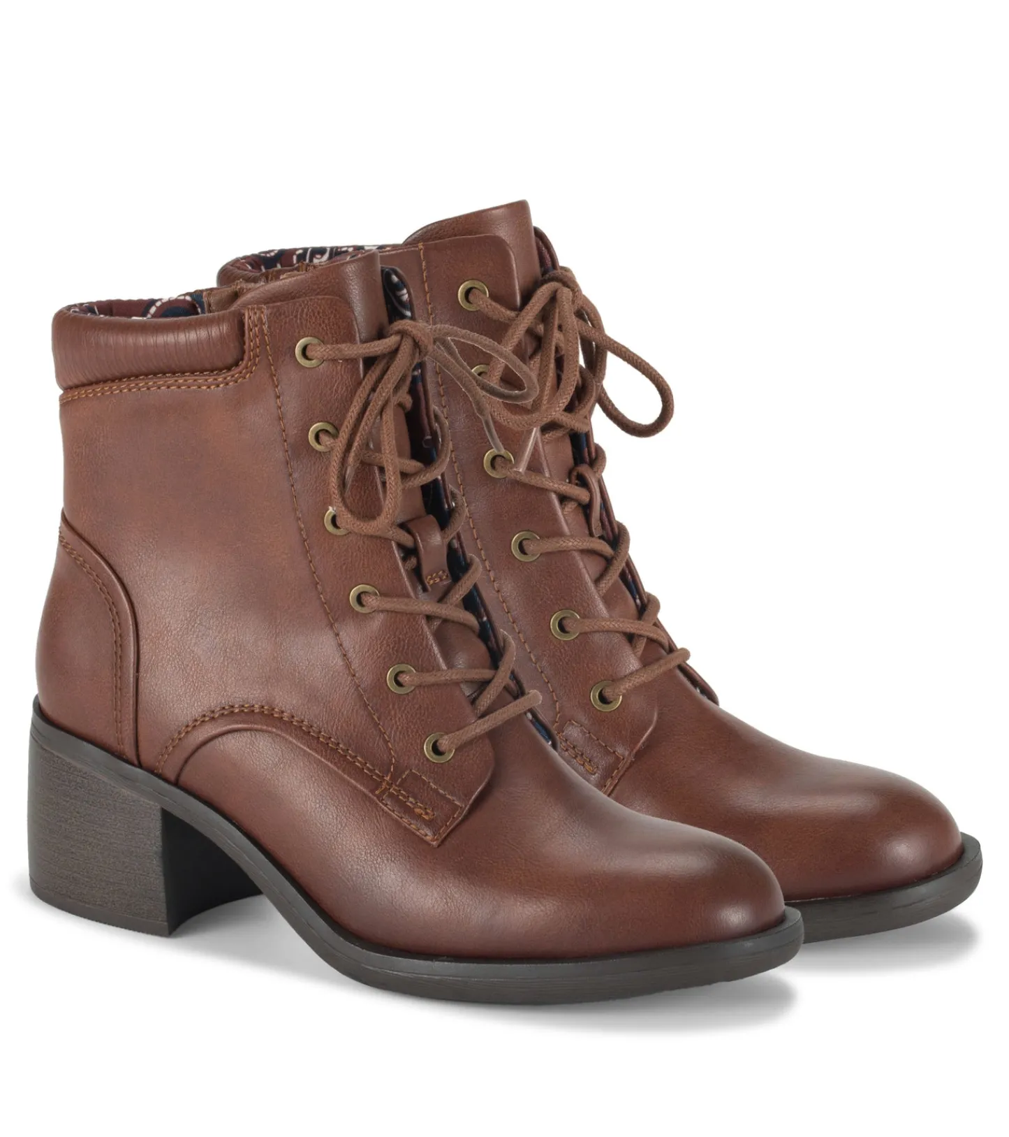 Baretraps Booties^Allister Lace Up Bootie BrushBrown