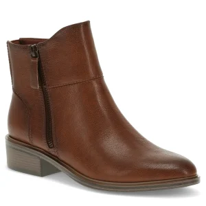 Baretraps Booties^Alona Block Heel Bootie Cognac