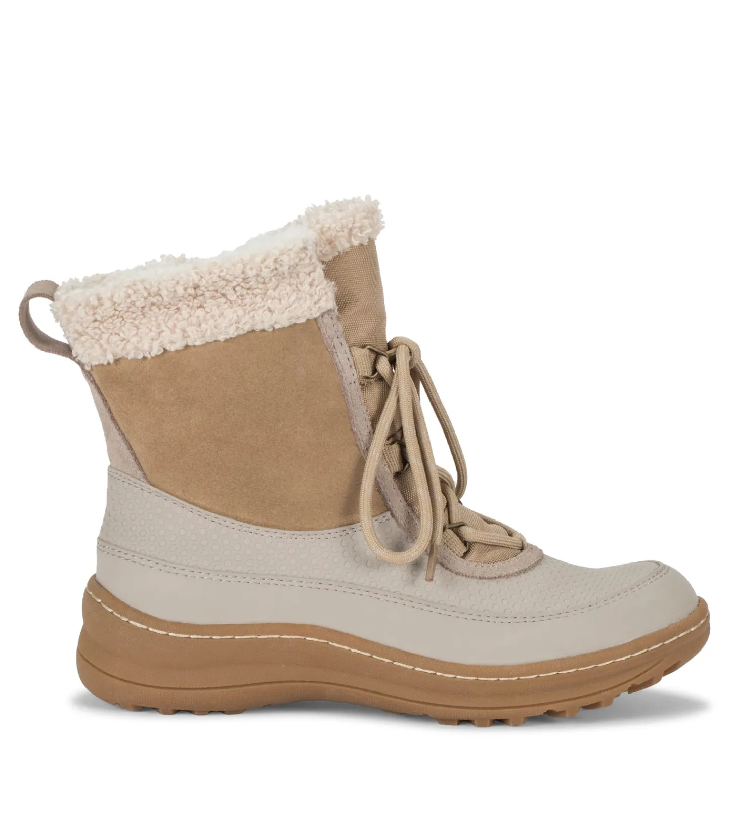 Baretraps Cold Weather Boots^Alta Cold Weather Bootie Khaki/StoneSuede