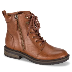 Baretraps Booties^Amysue Lace Up Bootie Cognac