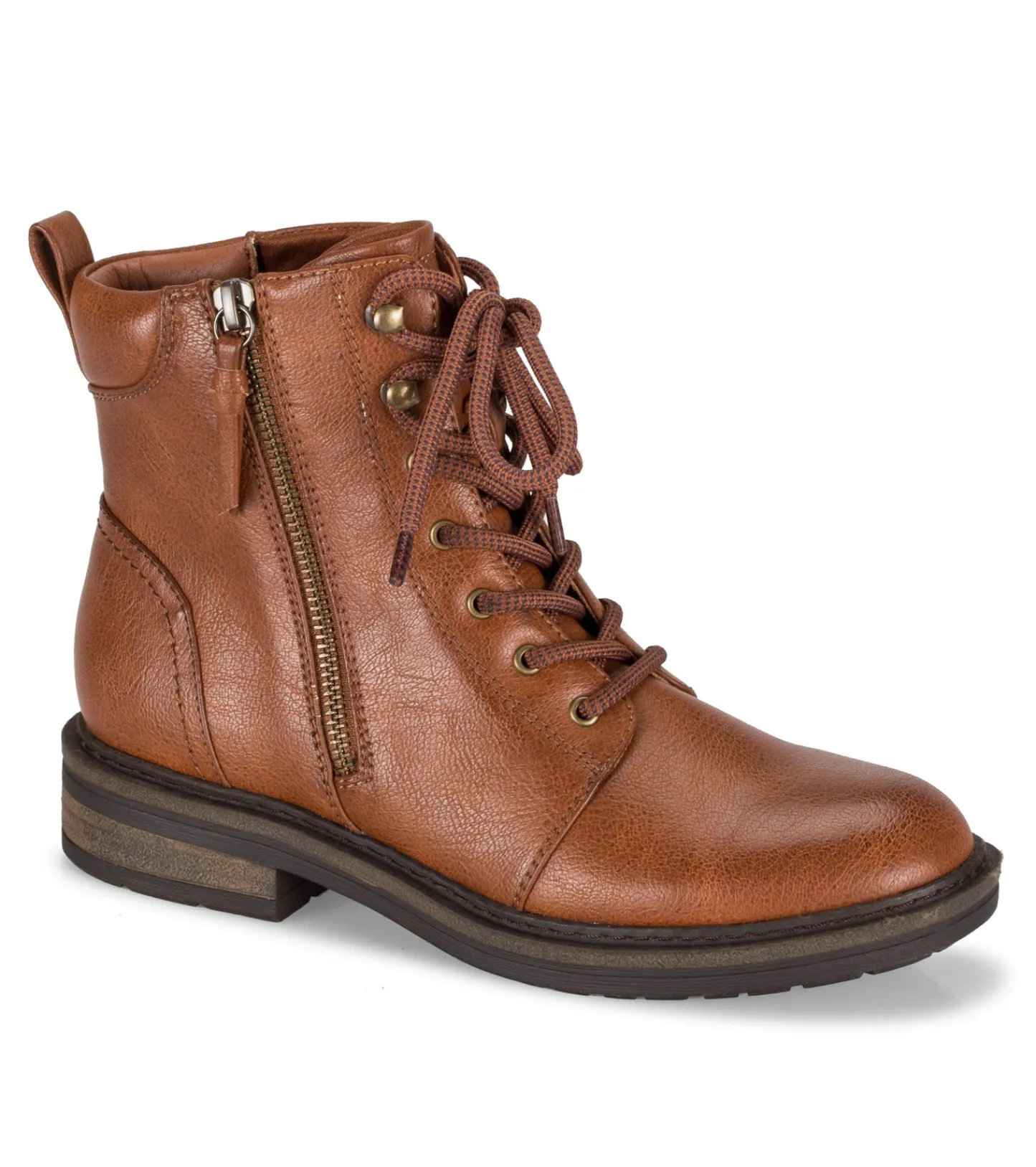 Baretraps Booties^Amysue Lace Up Bootie Cognac