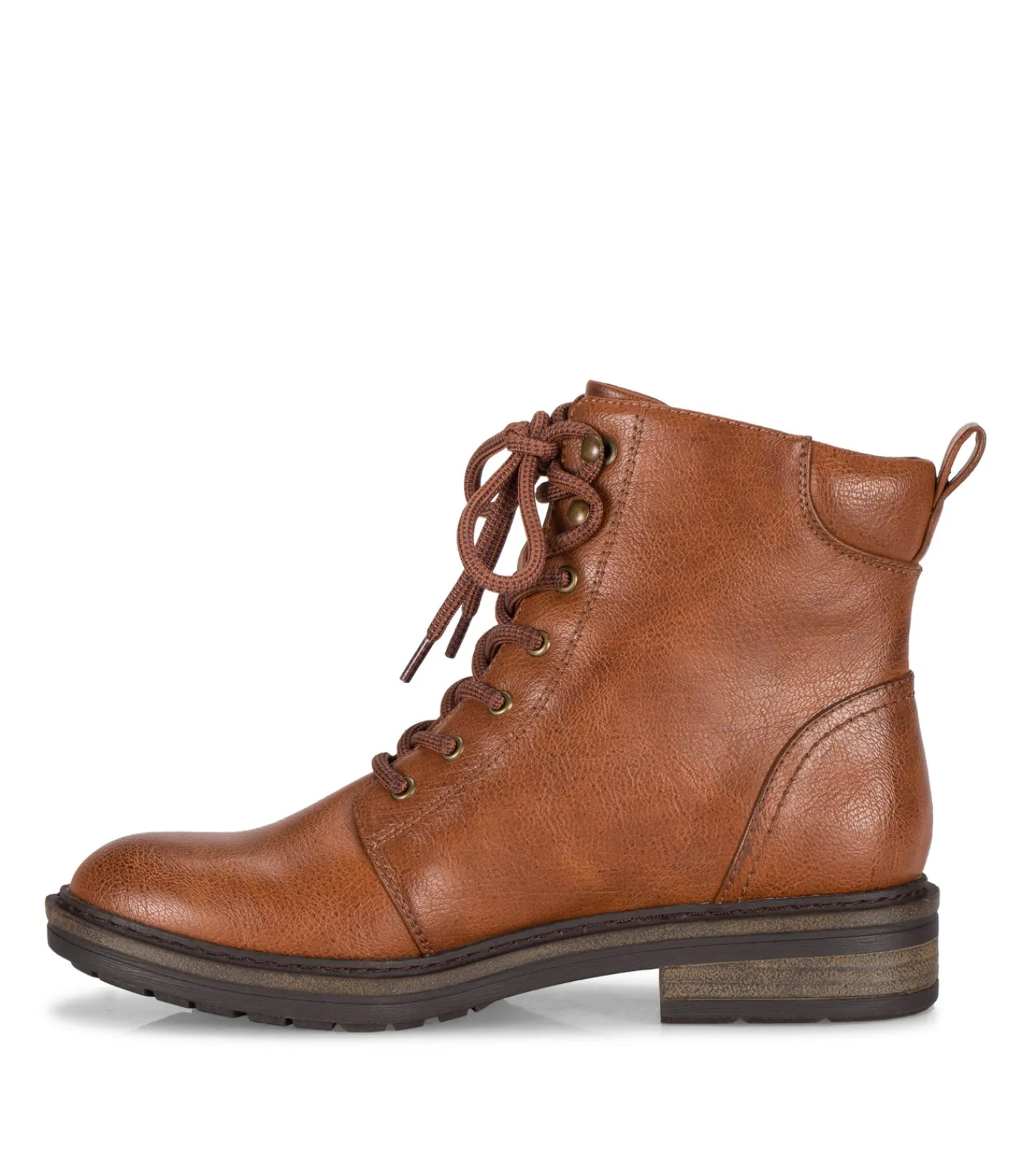 Baretraps Booties^Amysue Lace Up Bootie Cognac