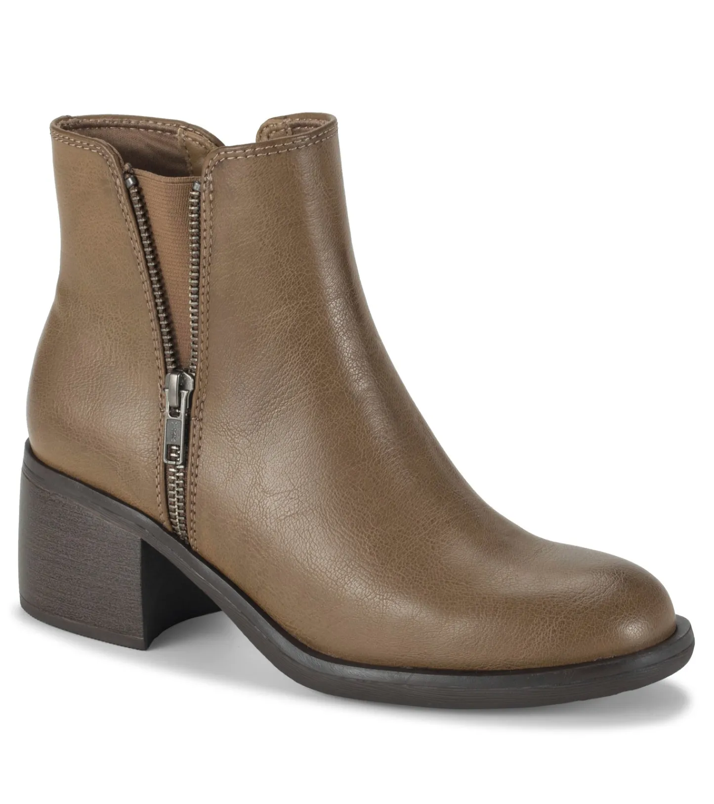 Baretraps Booties^Avery Block Heel Bootie Truffle
