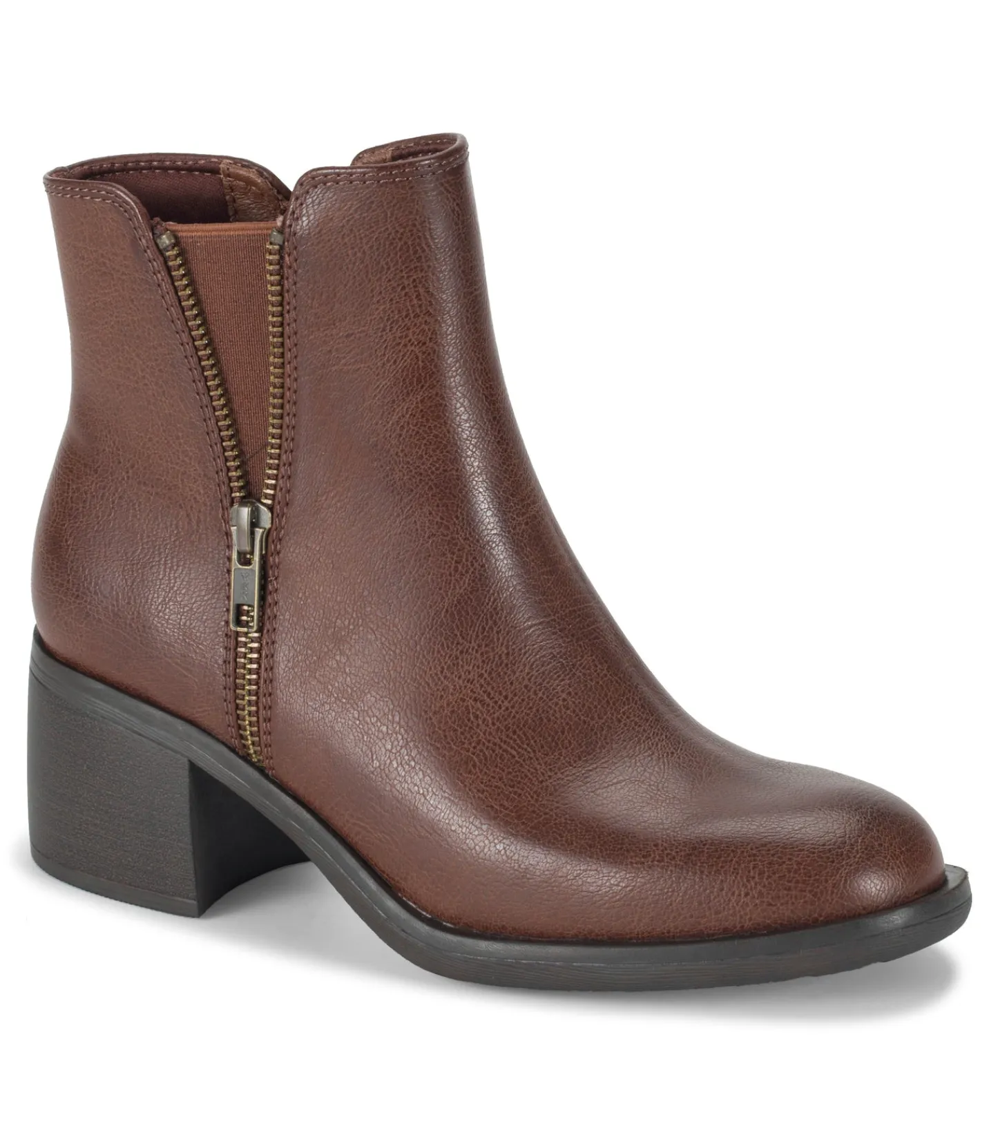 Baretraps Booties^Avery Block Heel Bootie Oak