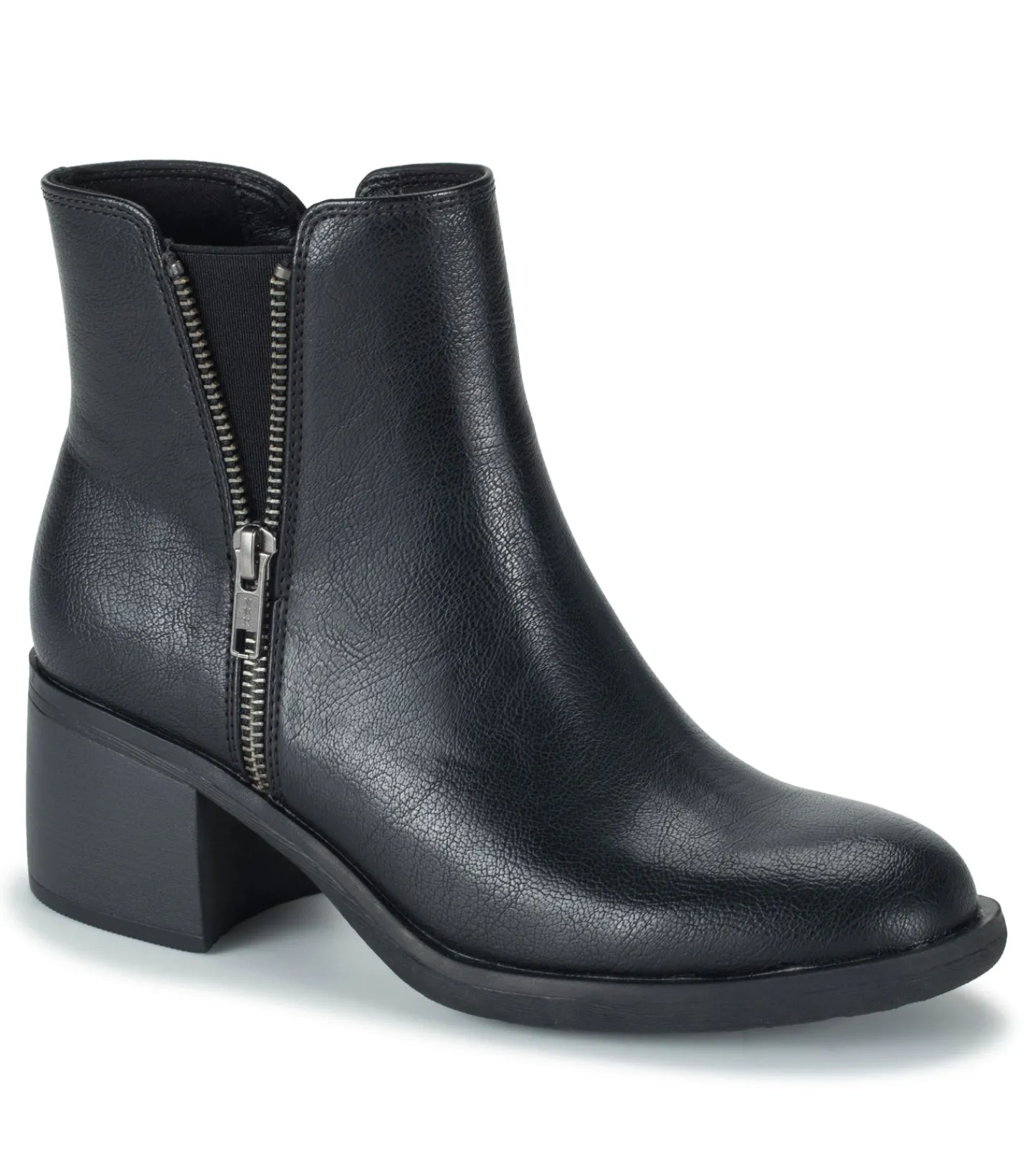 Baretraps Booties^Avery Block Heel Bootie Black