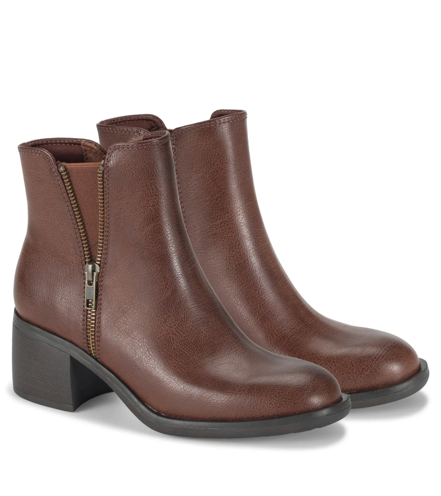 Baretraps Booties^Avery Block Heel Bootie Oak