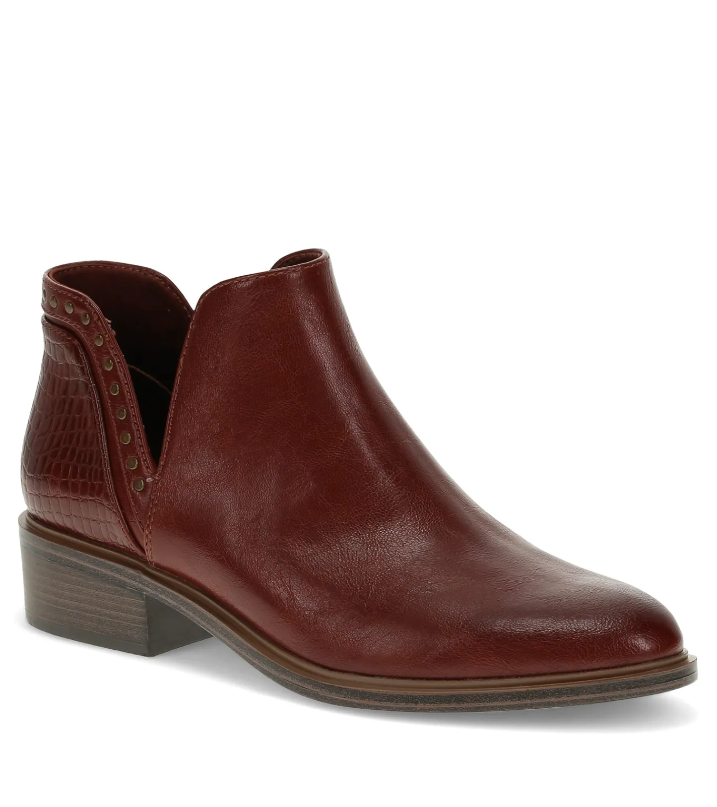 Baretraps Booties^Avril Ankle Bootie Mahogany