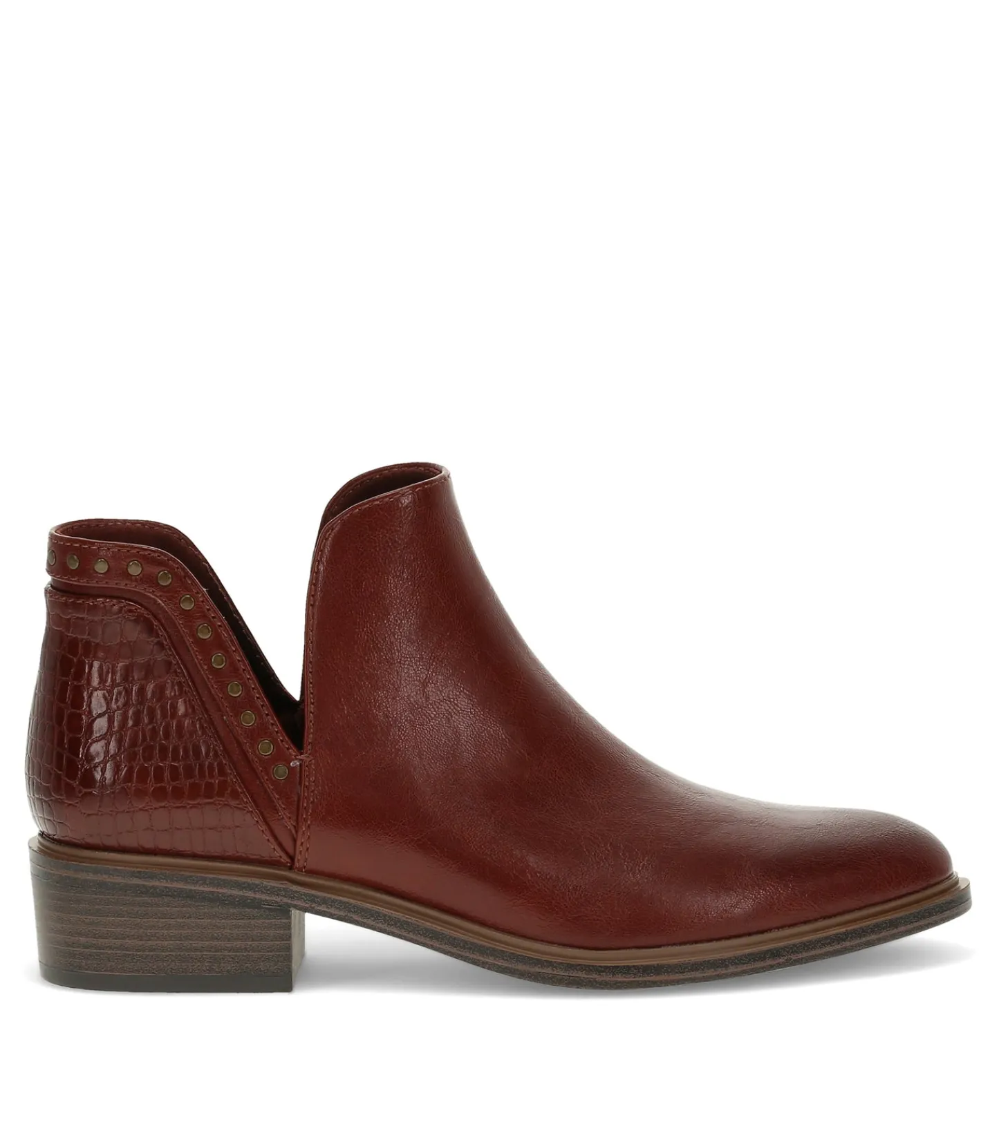 Baretraps Booties^Avril Ankle Bootie Mahogany