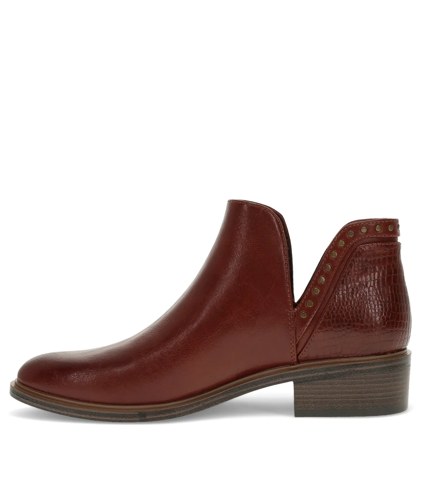 Baretraps Booties^Avril Ankle Bootie Mahogany