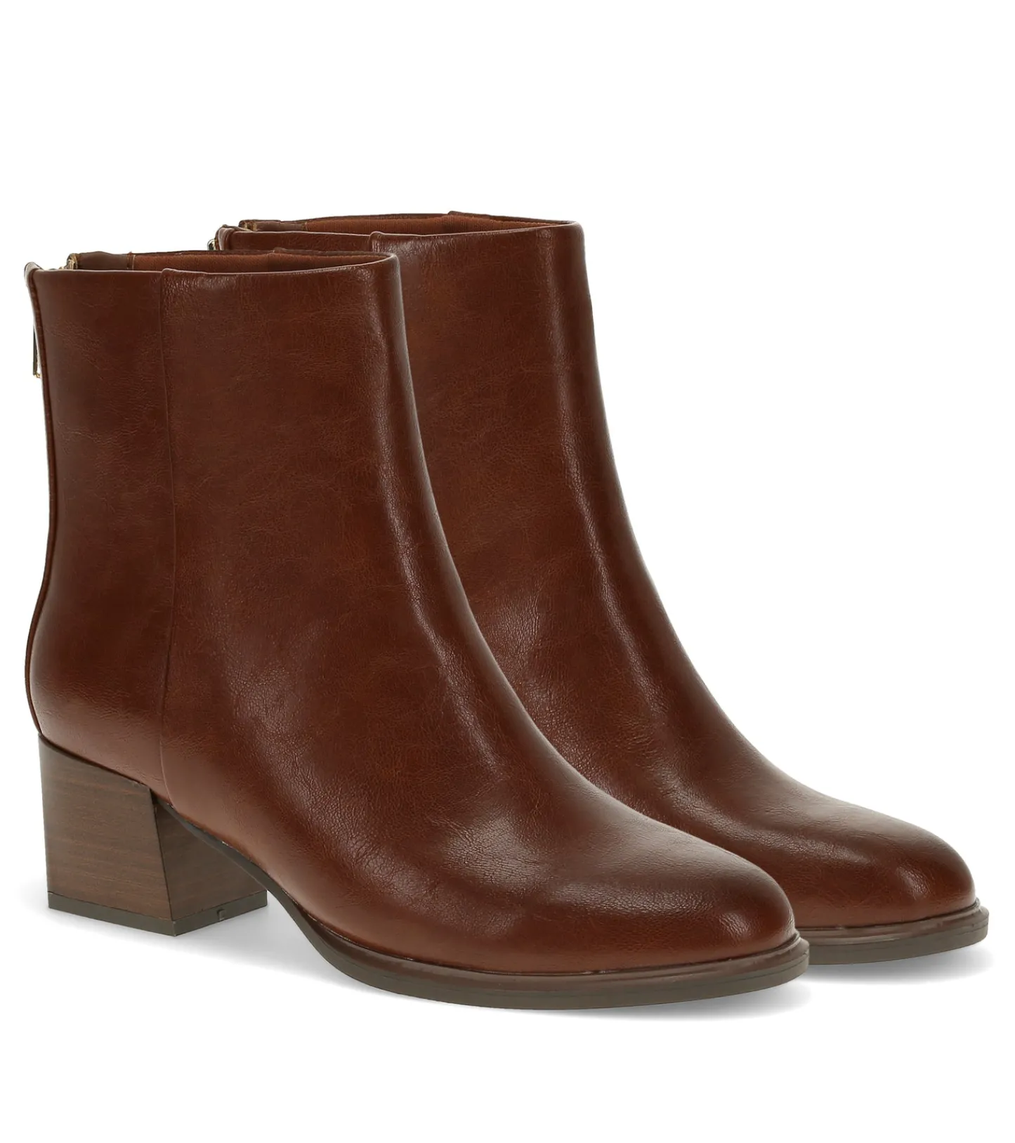 Baretraps Booties^Bessie Block Heel Bootie Mahogany