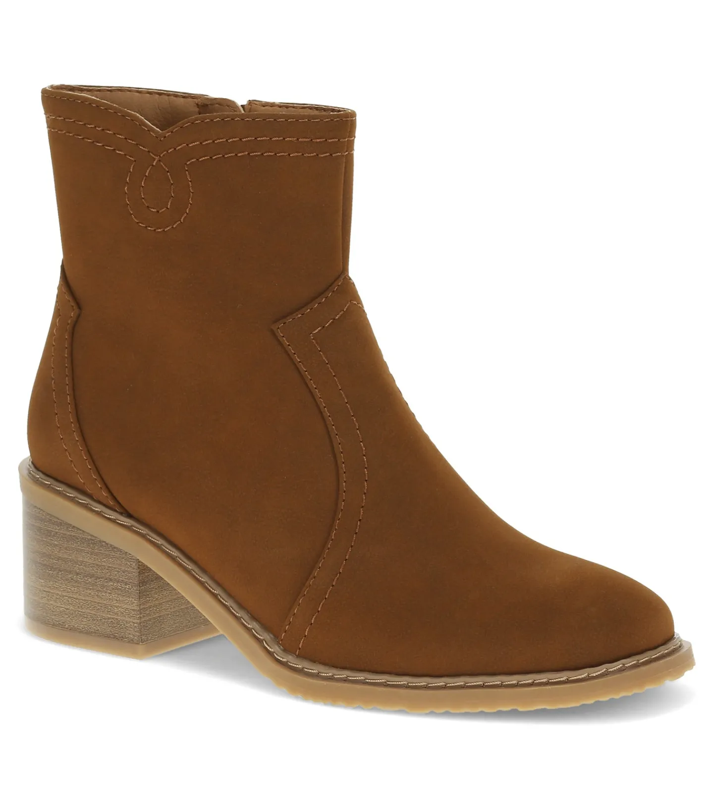 Baretraps Booties^Calloway Block Heel Bootie Nutshell