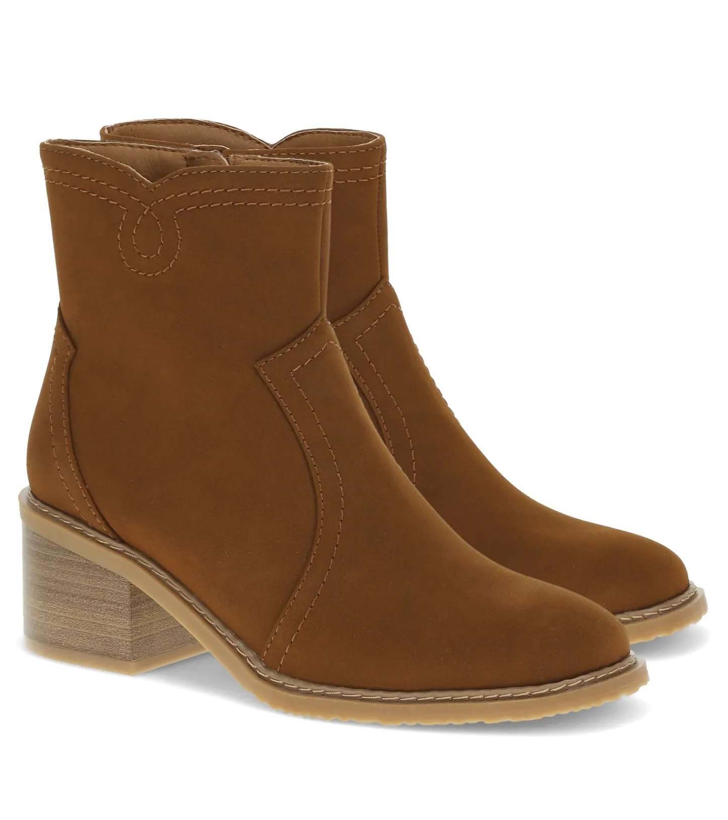 Baretraps Booties^Calloway Block Heel Bootie Nutshell