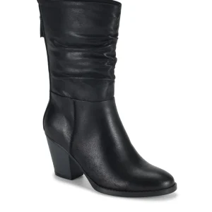 Baretraps Knee High Boots^Camila Mid Calf Boot Black