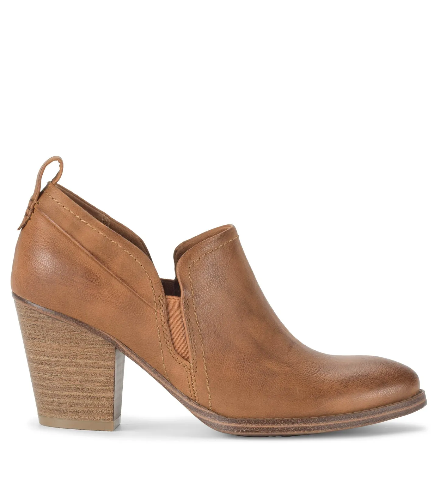 Baretraps Booties^Caroline Ankle Bootie Cognac