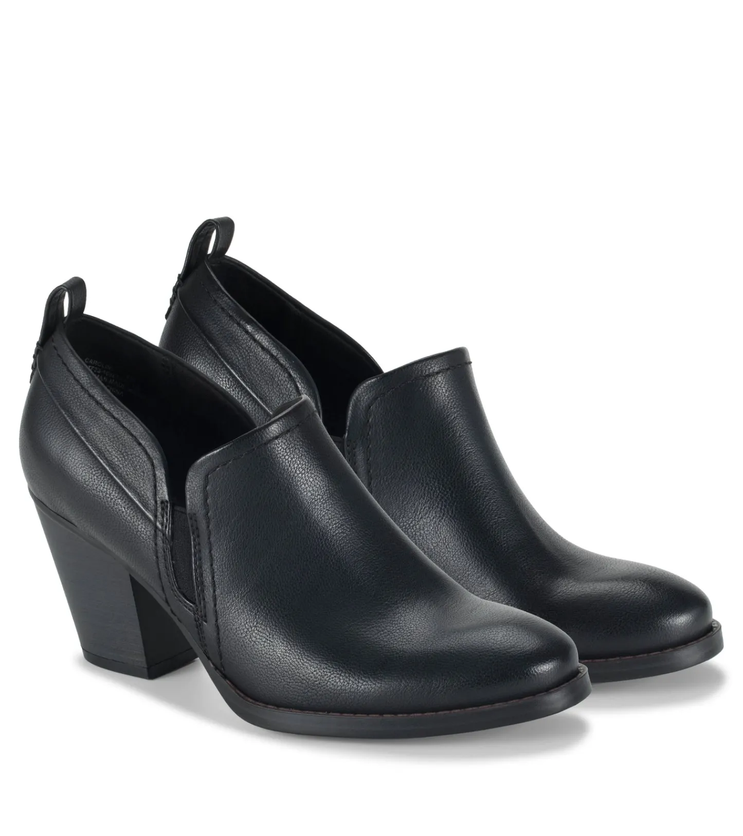 Baretraps Booties^Caroline Ankle Bootie Black