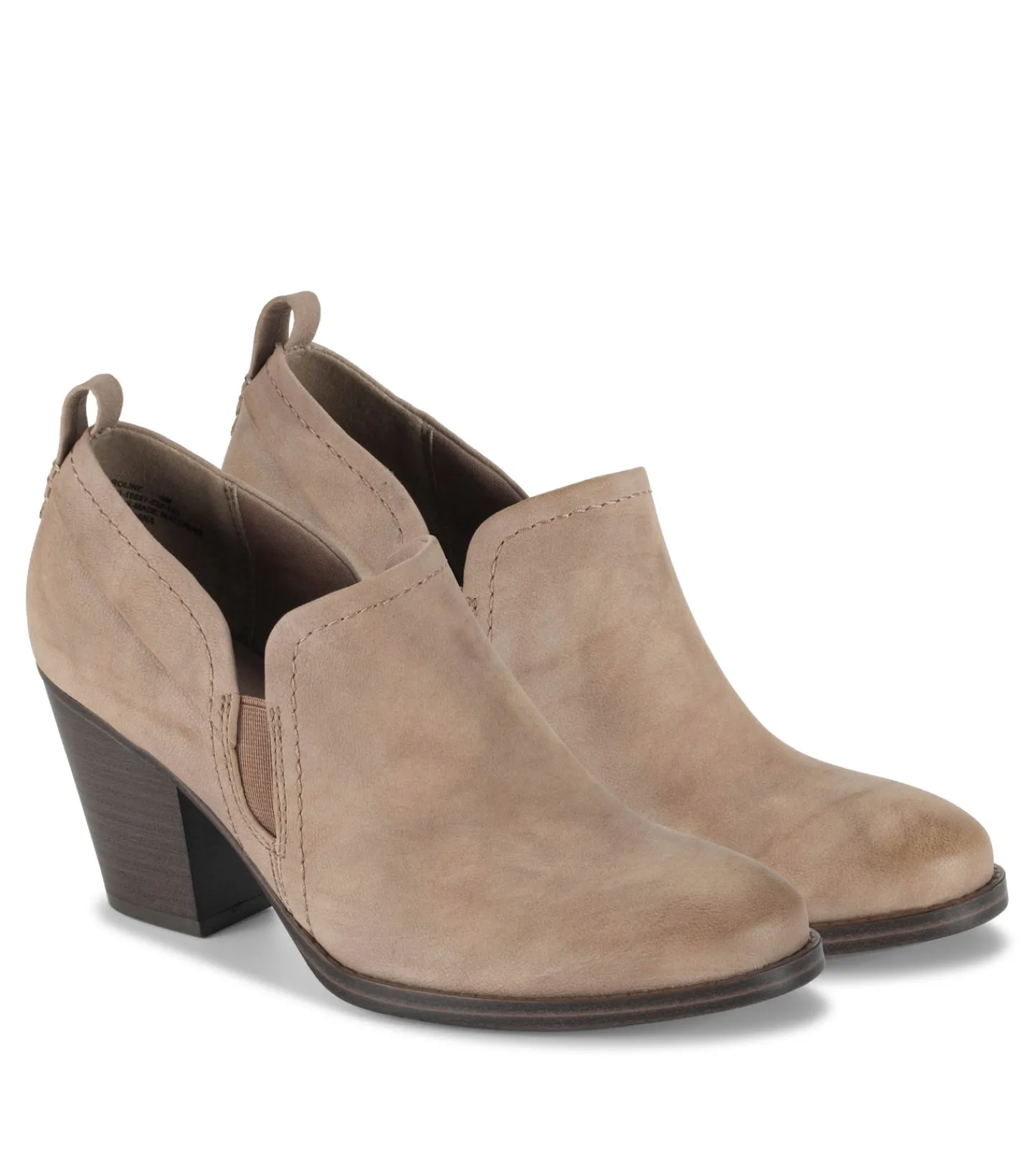 Baretraps Booties^Caroline Ankle Bootie LightMushroom