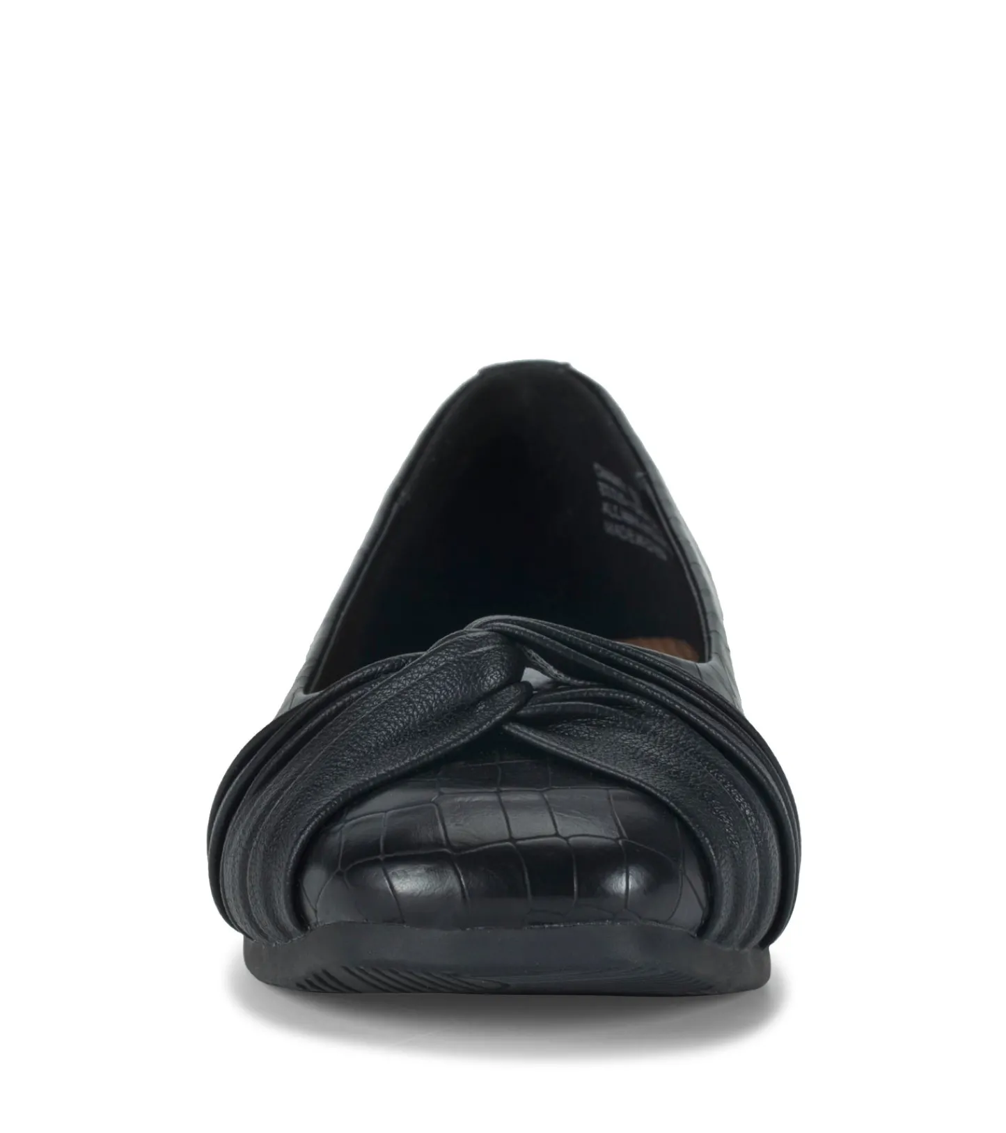 Baretraps Flats & Loafers^Chainey Casual Flat BlackCroco