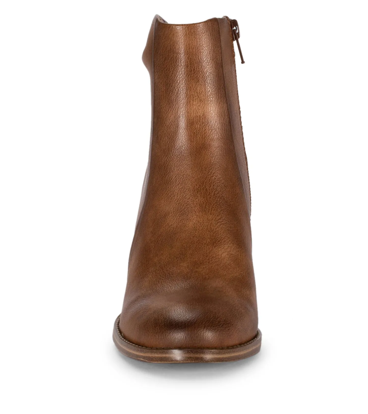 Baretraps Booties^Charee Block Heel Bootie BrushBrown