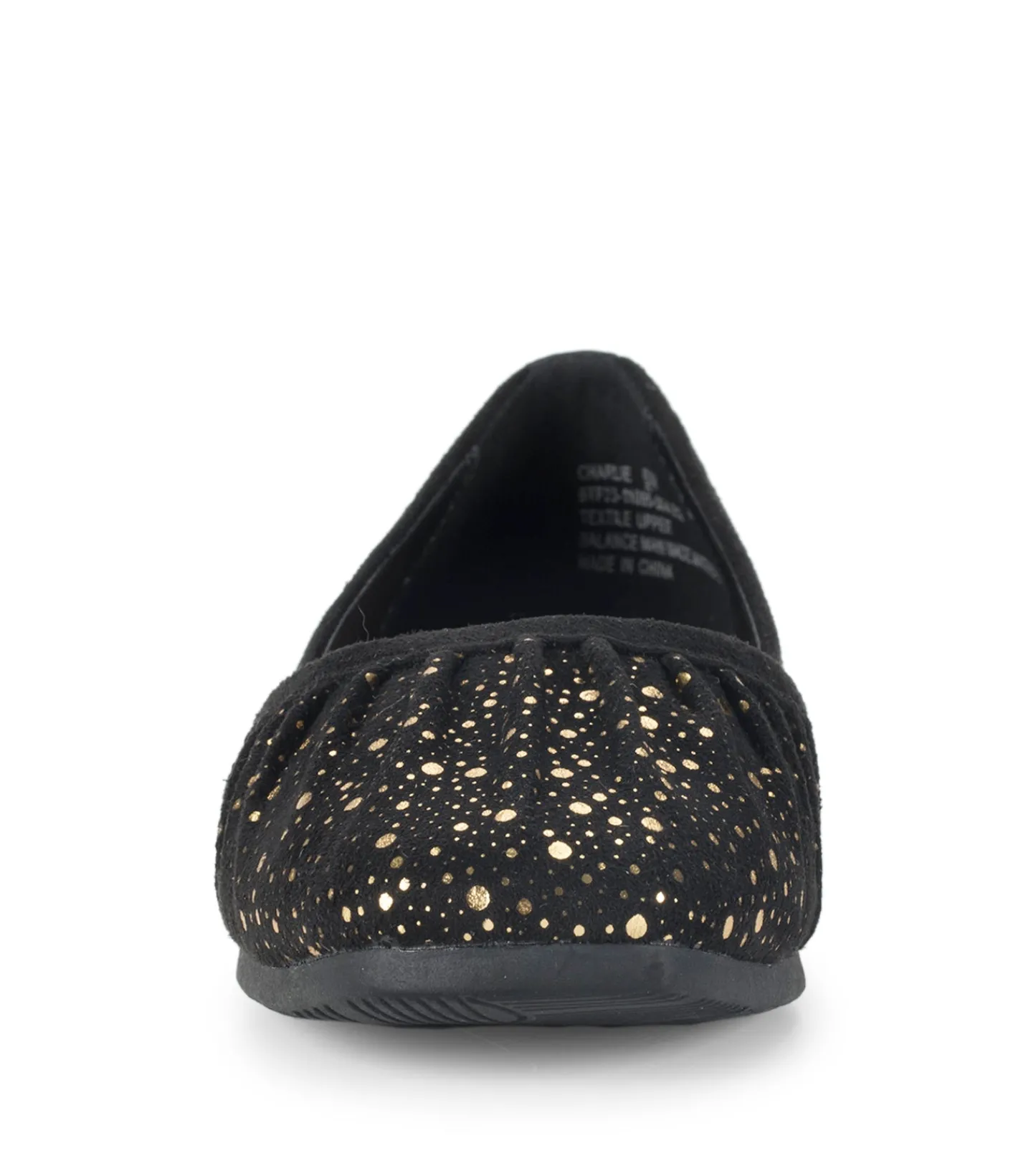 Baretraps Flats & Loafers^Charlie Flat Black/OldGold