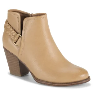 Baretraps Booties^Charlotte Block Heel Bootie Camel
