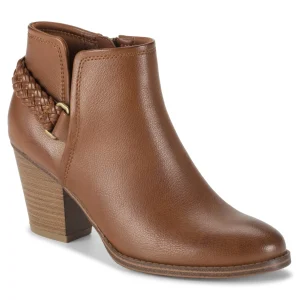 Baretraps Booties^Charlotte Block Heel Bootie Walnut