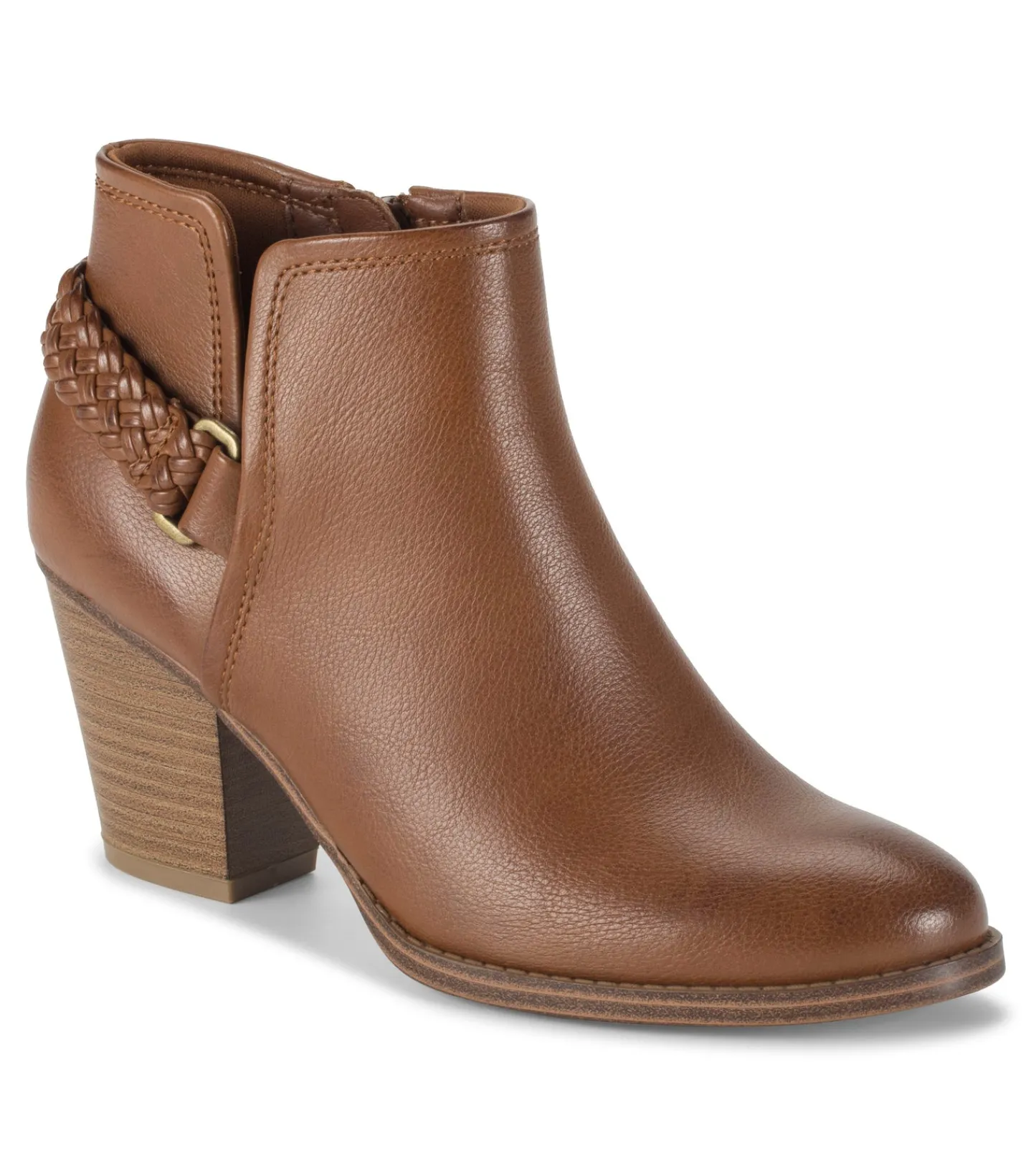 Baretraps Booties^Charlotte Block Heel Bootie Walnut