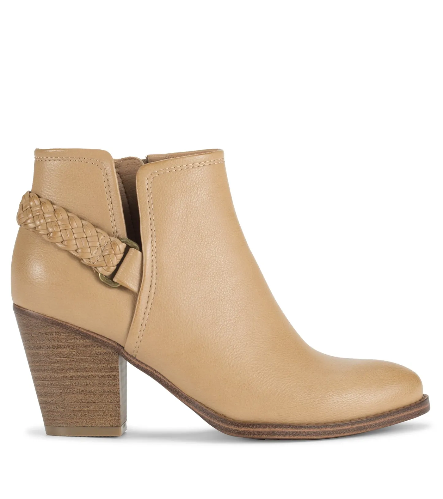 Baretraps Booties^Charlotte Block Heel Bootie Camel