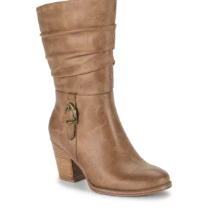 Baretraps Knee High Boots^Cheyenne Mid Calf Boot Auburn