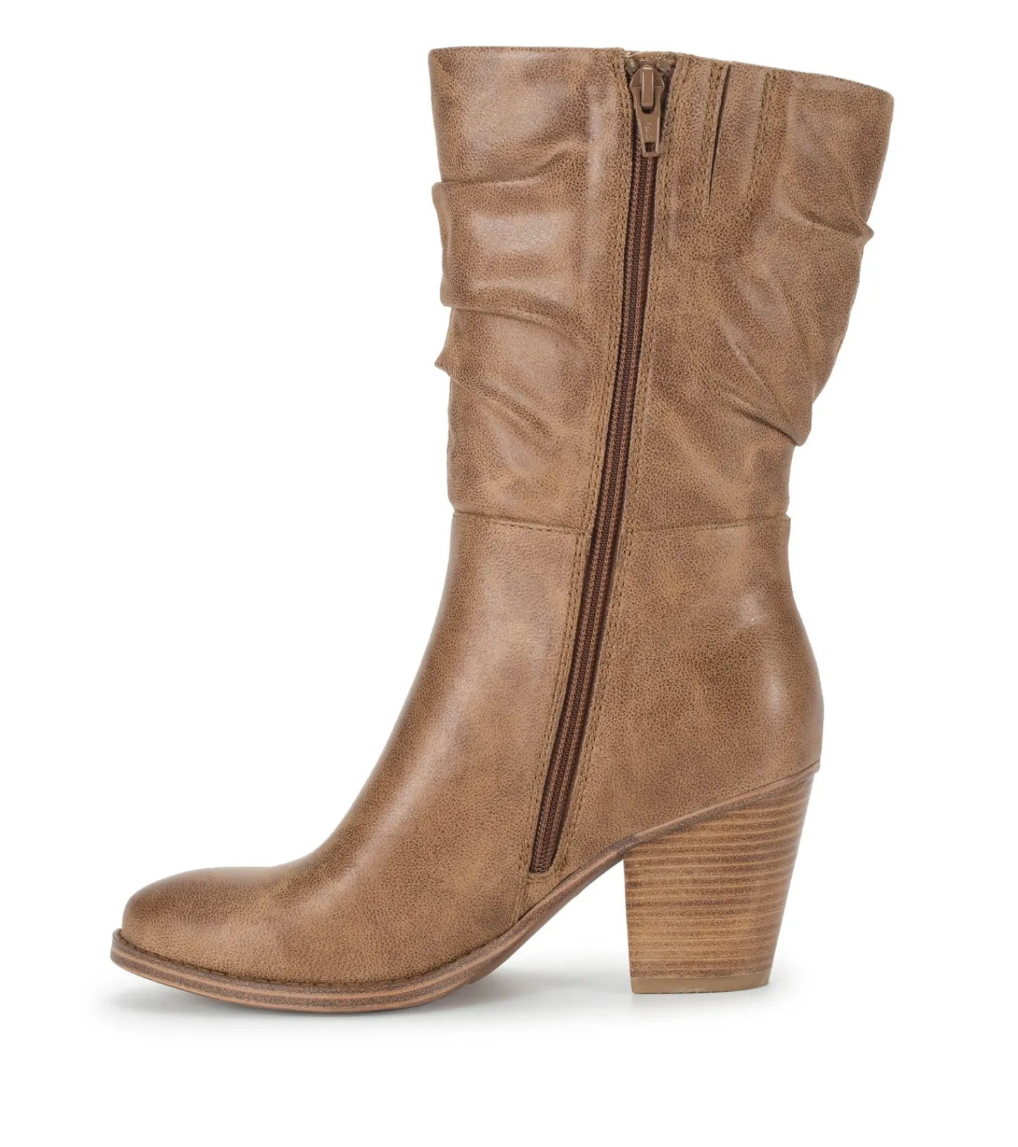 Baretraps Knee High Boots^Cheyenne Mid Calf Boot Auburn