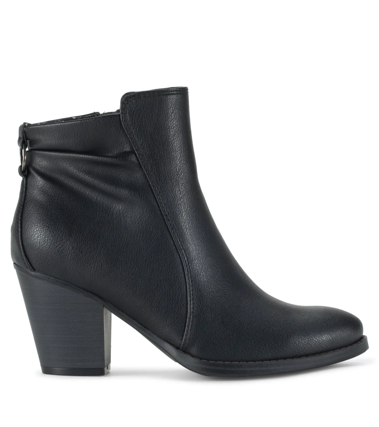 Baretraps Booties^Crystal Block Heel Bootie Black