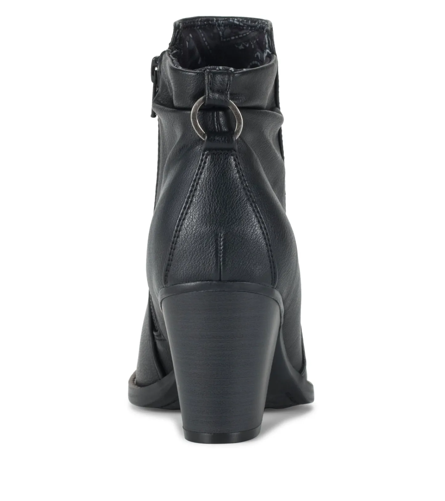 Baretraps Booties^Crystal Block Heel Bootie Black