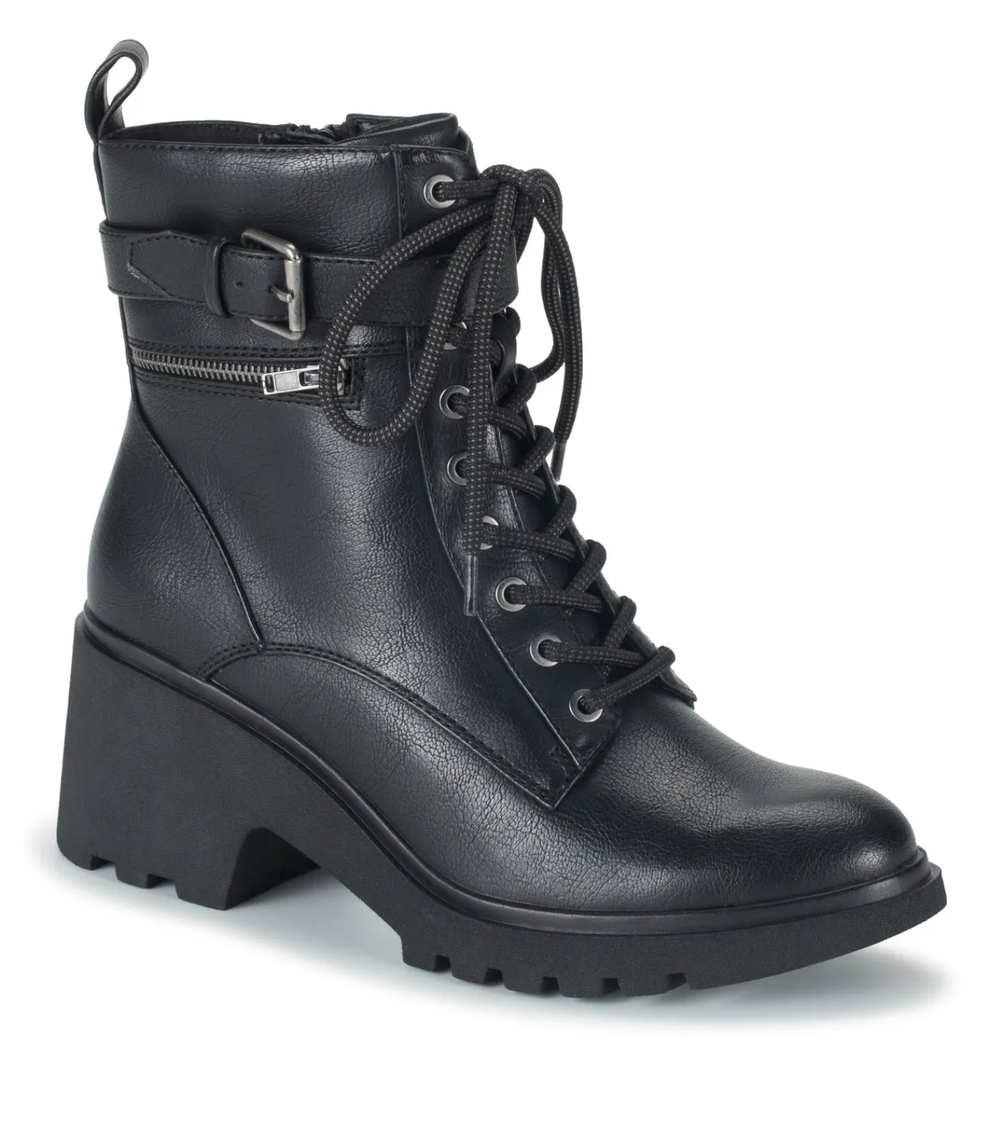 Baretraps Booties^Dani Lace Up Boot Black