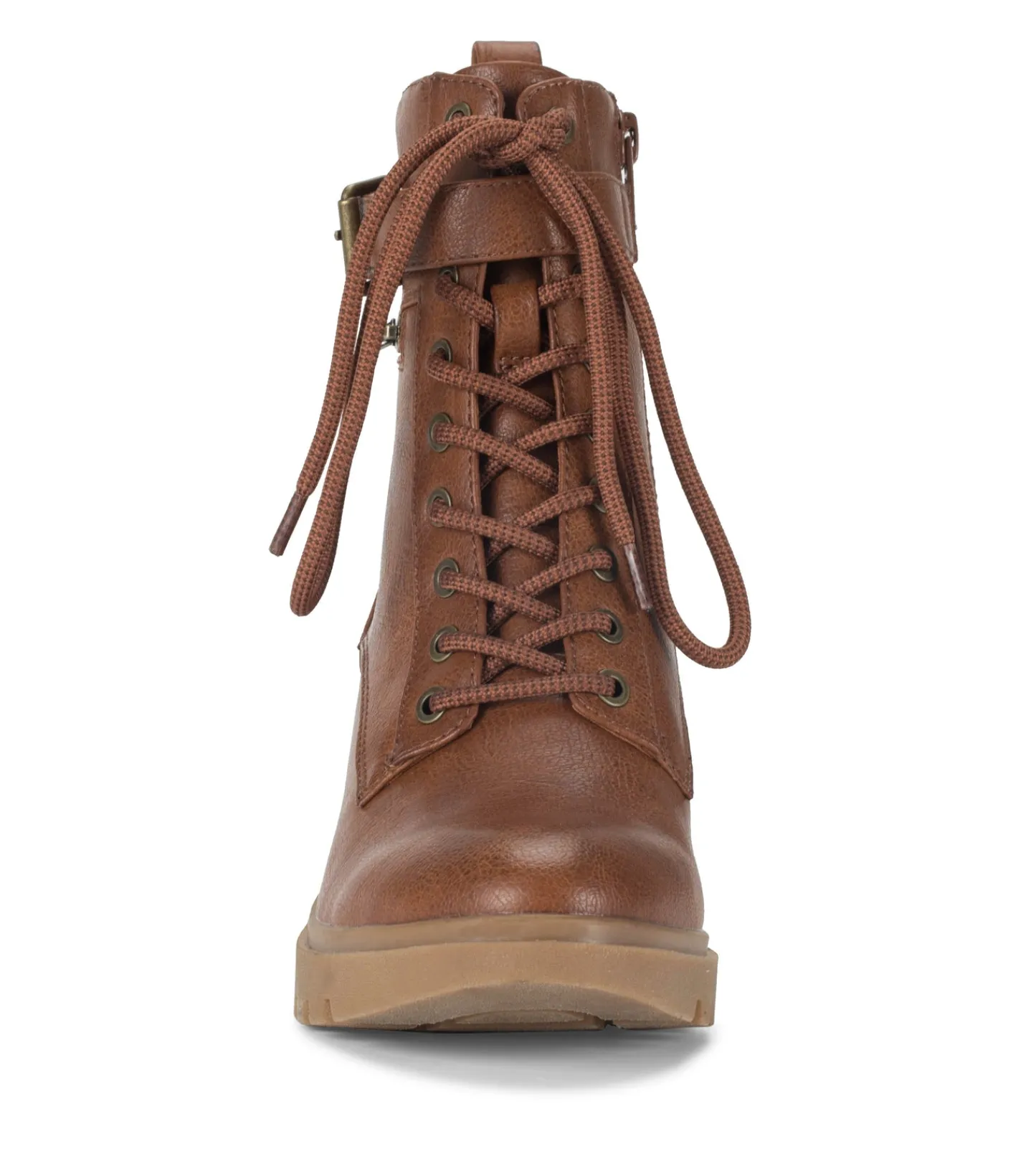 Baretraps Booties^Dani Lace Up Boot Cognac