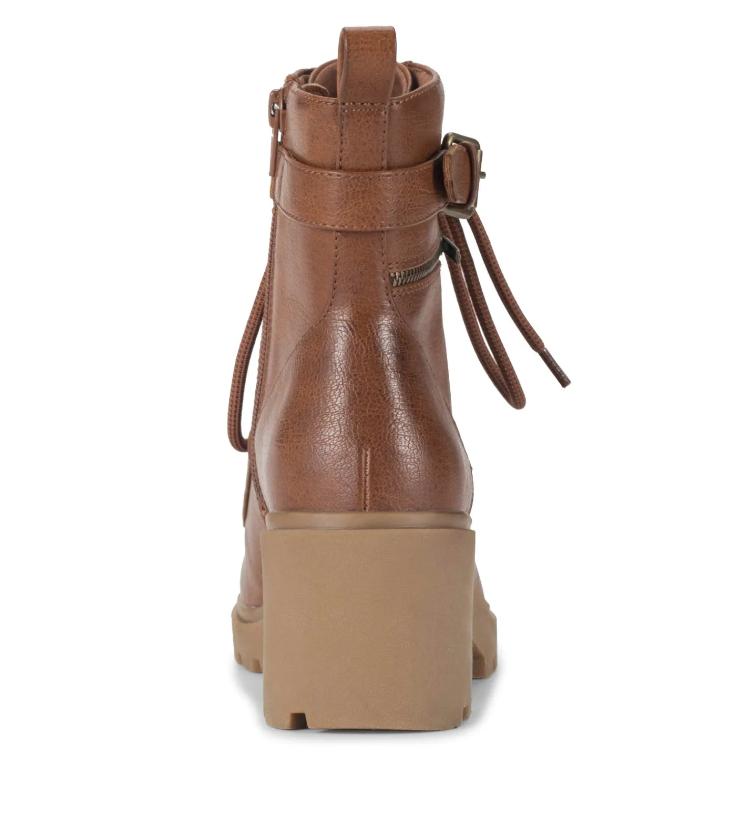 Baretraps Booties^Dani Lace Up Boot Cognac