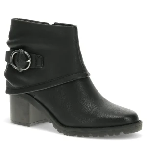 Baretraps Booties^Deborah Block Heel Bootie Black