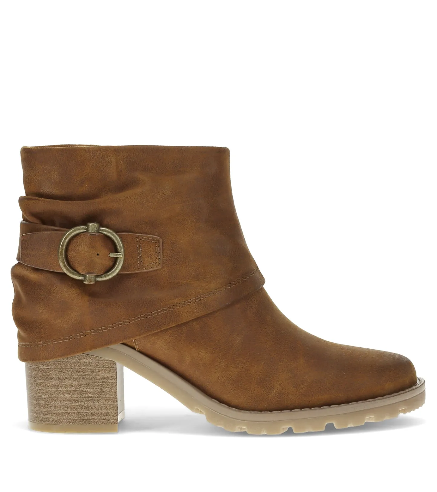 Baretraps Booties^Deborah Block Heel Bootie Toffee