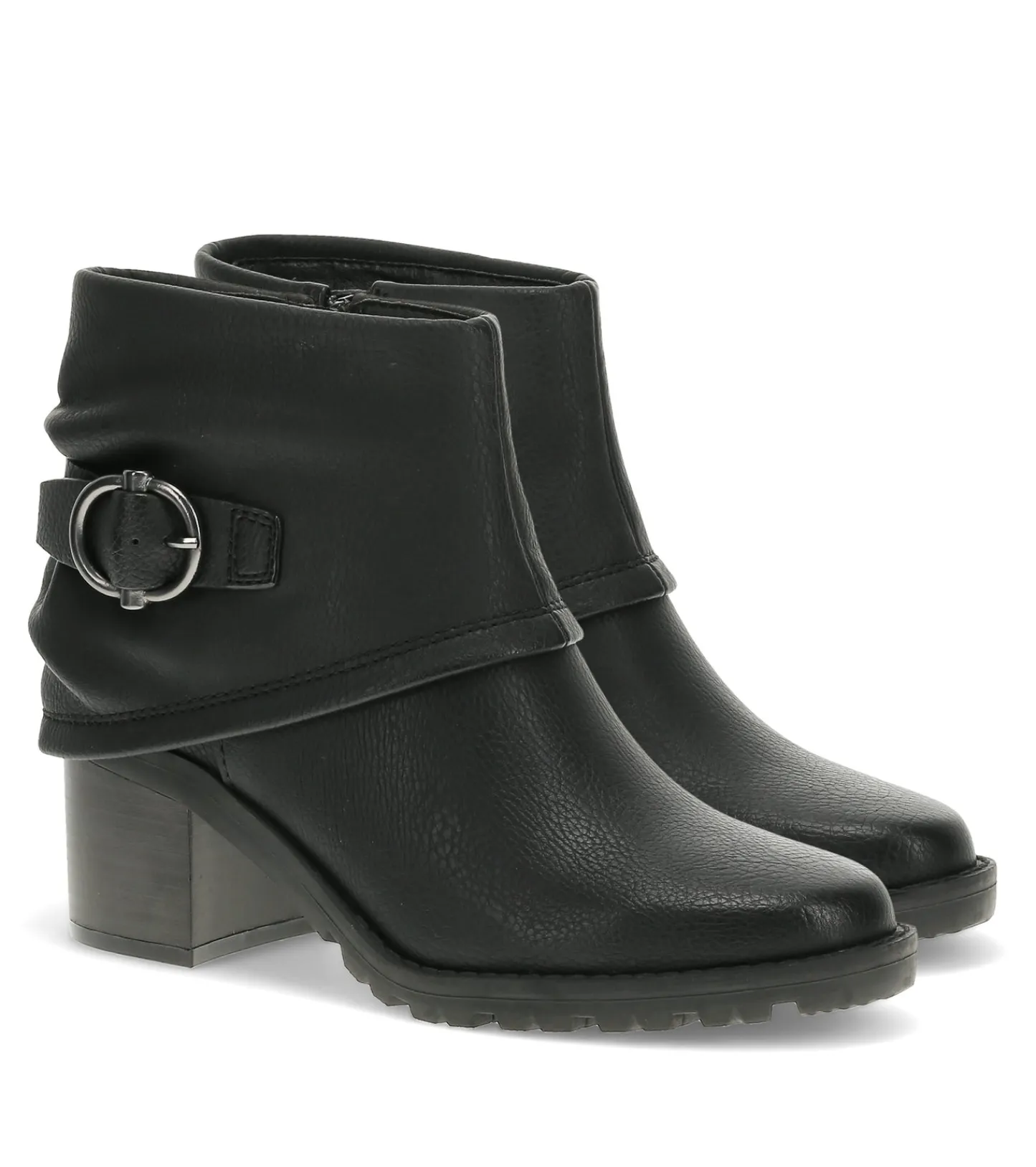 Baretraps Booties^Deborah Block Heel Bootie Black