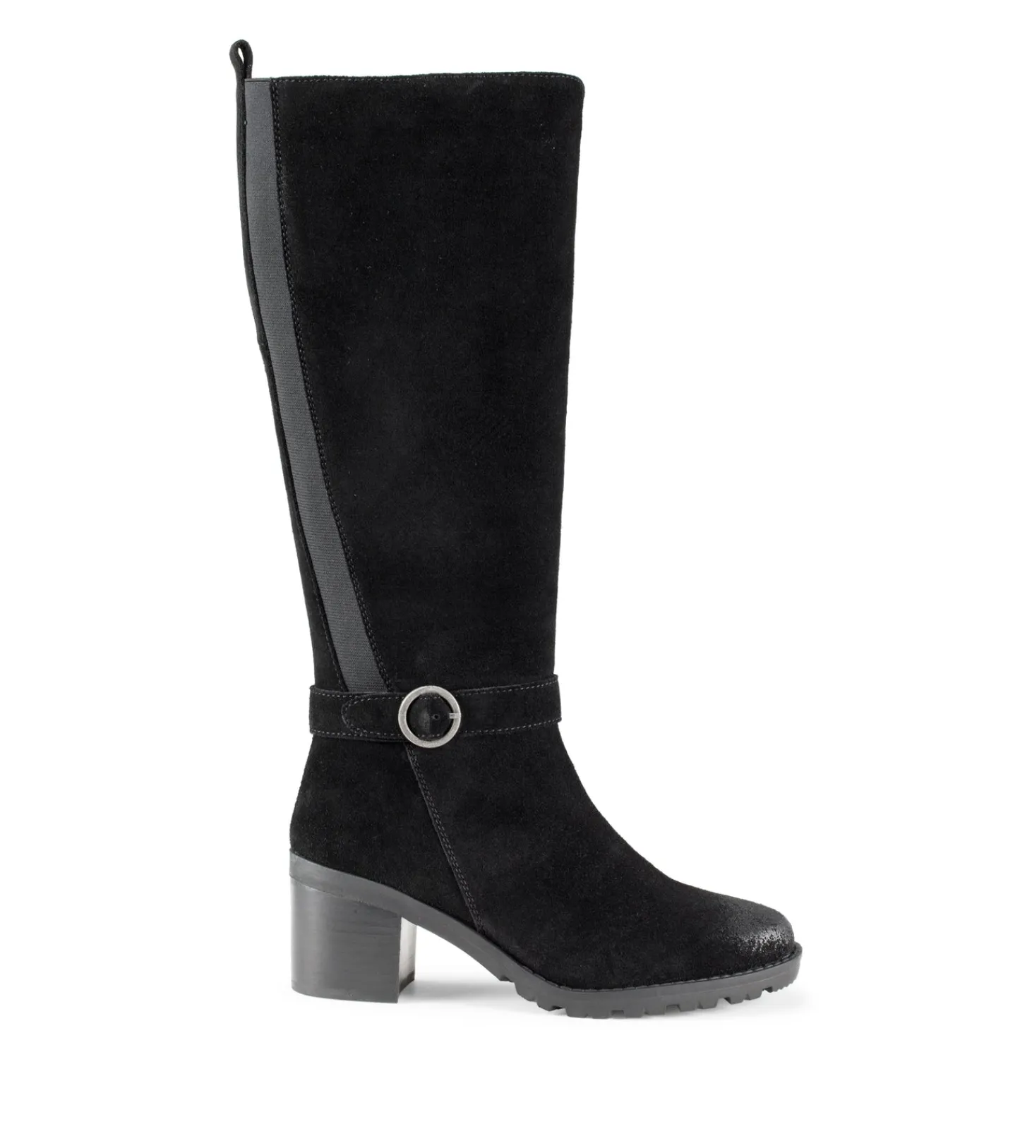 Baretraps Knee High Boots^Della Tall Boot BlackSuede