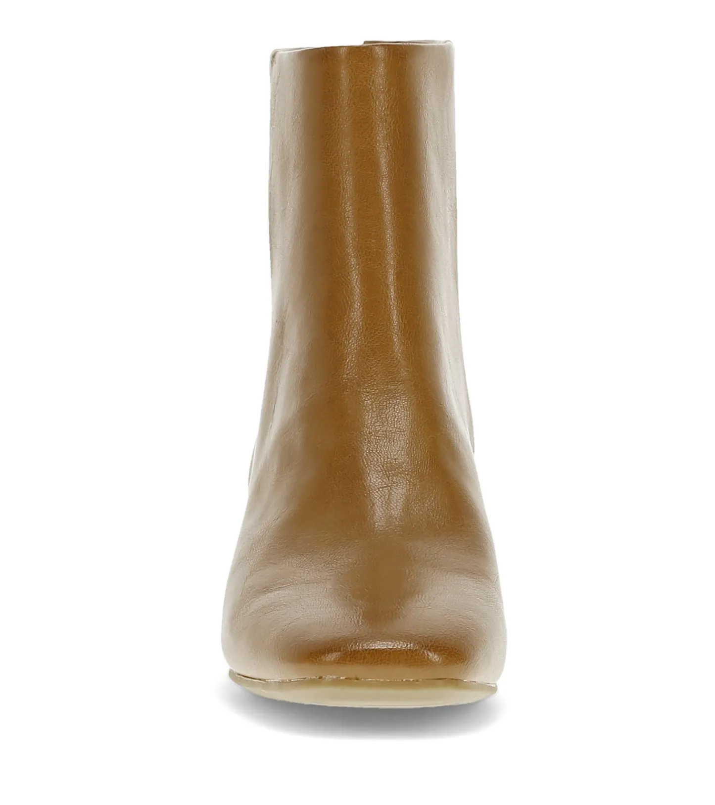 Baretraps Booties^Emilie Block Heel Bootie DarkCognac