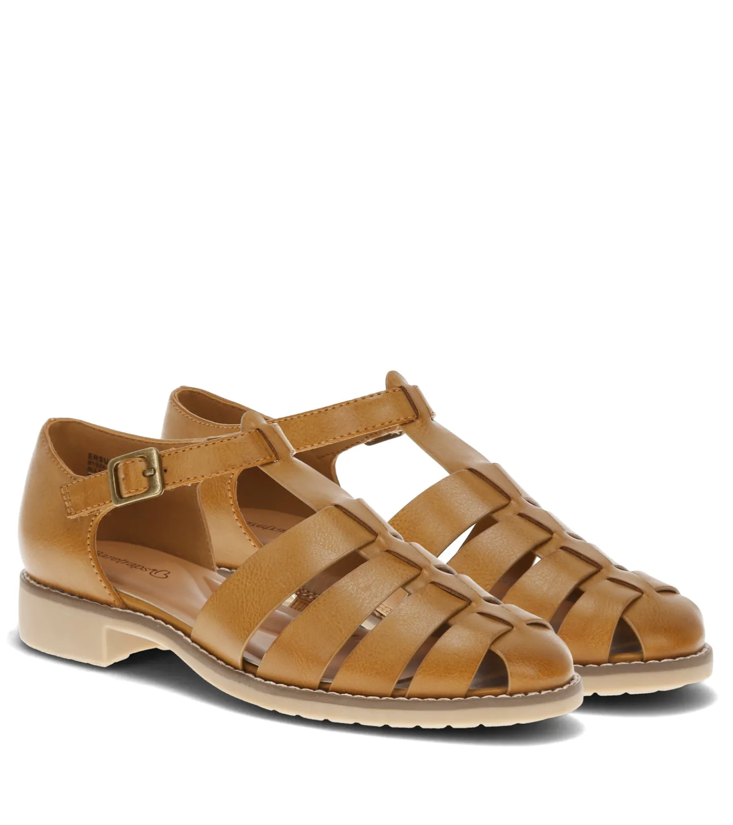 Baretraps Classic Comfort Sandals^Ersula Fisherman Sandal Caramel