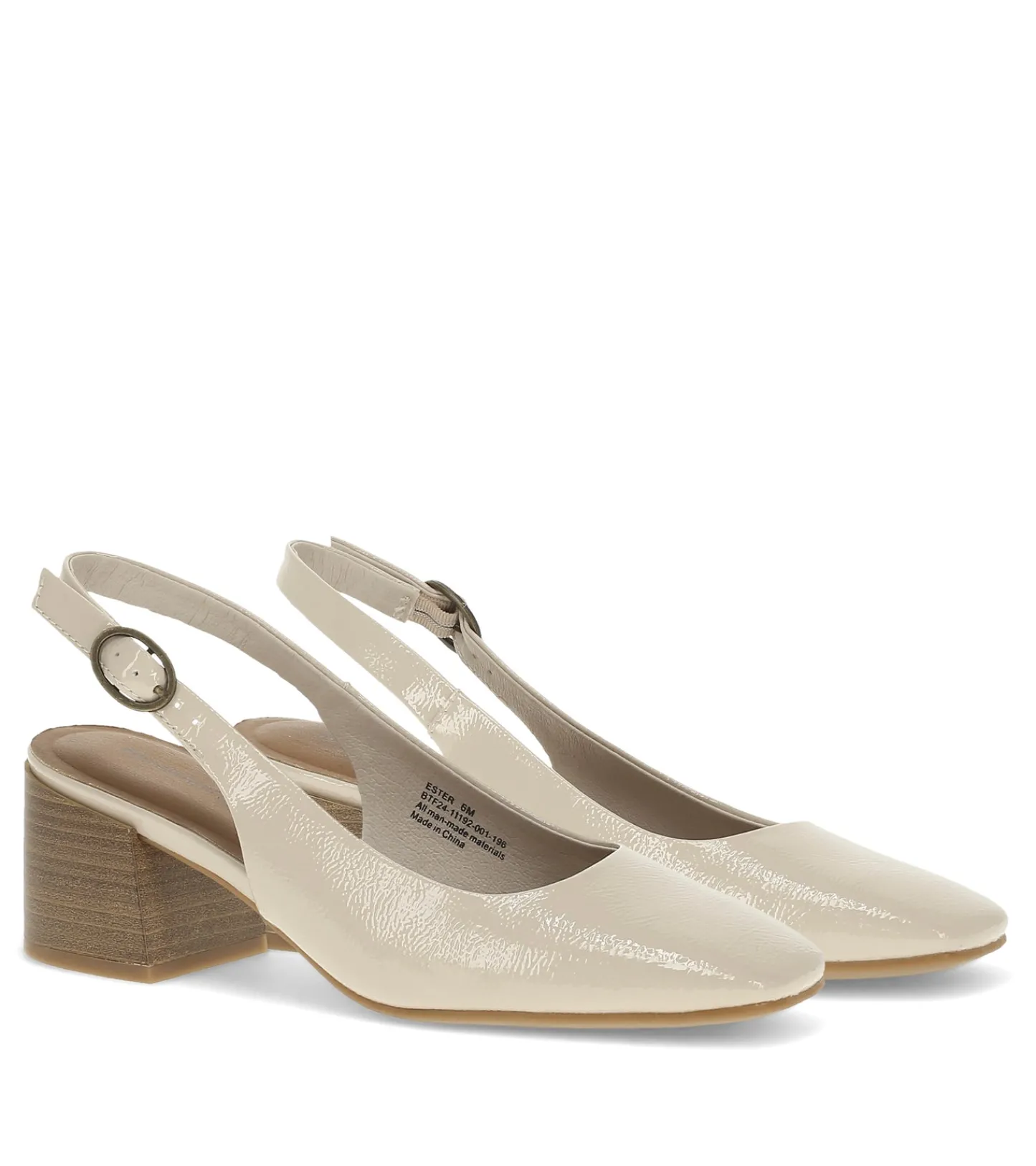 Baretraps Dress Shoes^Ester Block Heel Slingback Pump Ivory
