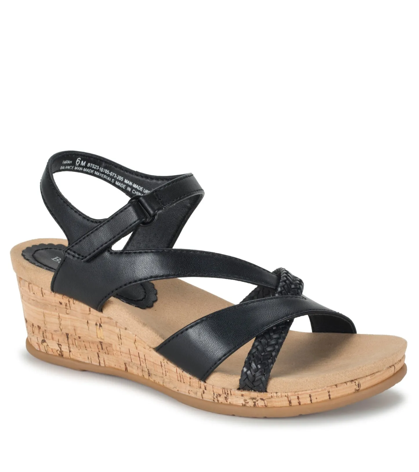 Baretraps Wedge Sandals^Farah Wedge Sandal Black