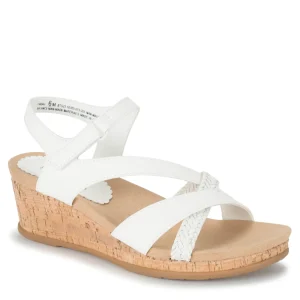 Baretraps Wedge Sandals^Farah Wedge Sandal White