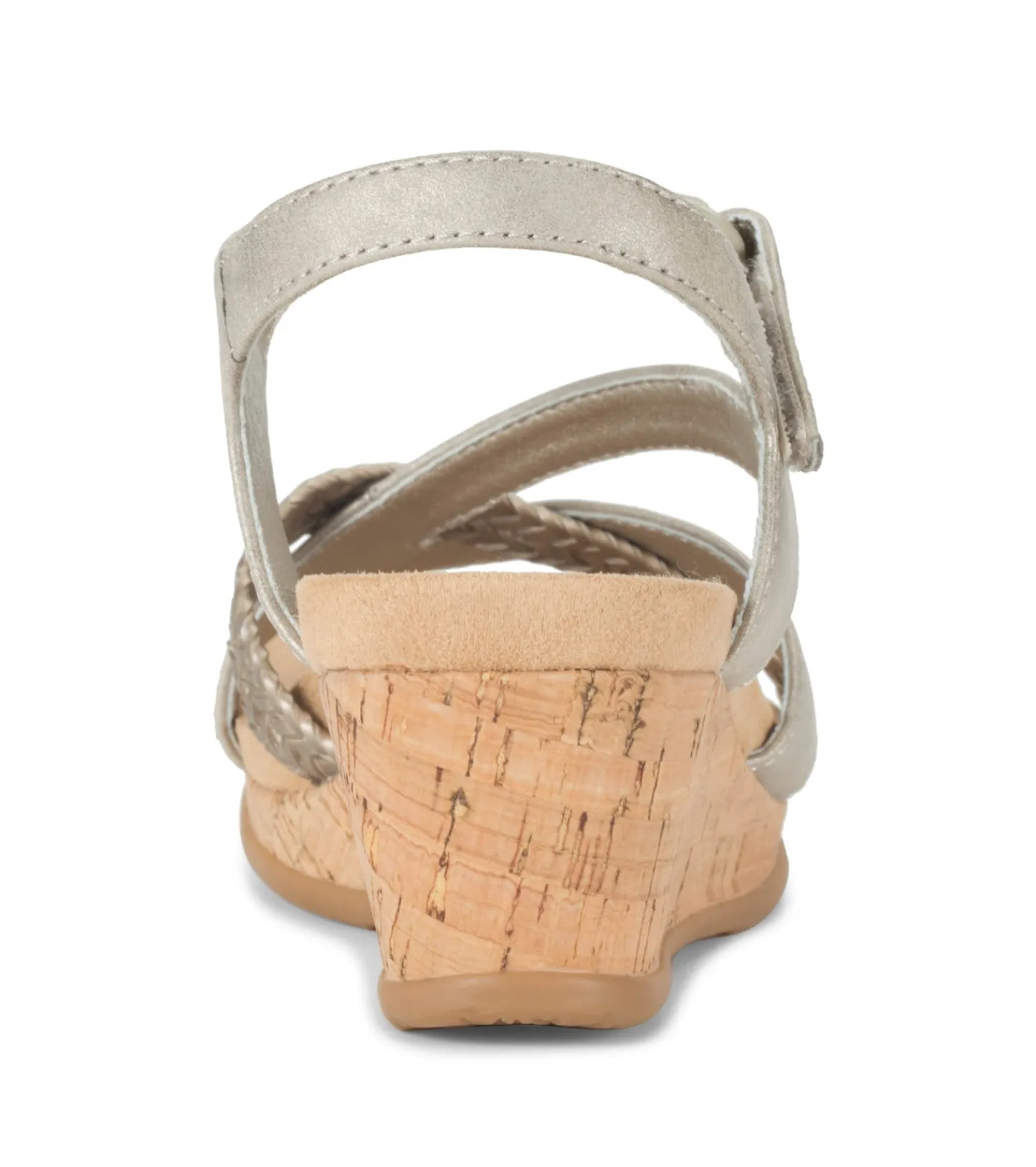 Baretraps Wedge Sandals^Farah Wedge Sandal Champagne