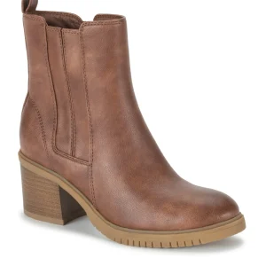 Baretraps Booties^Feeney Block Heel Boot BrushBrown
