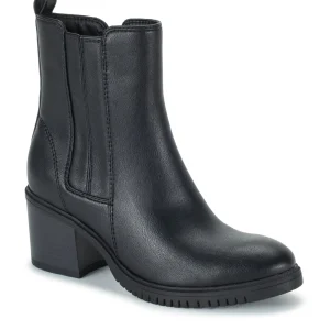 Baretraps Booties^Feeney Block Heel Boot Black