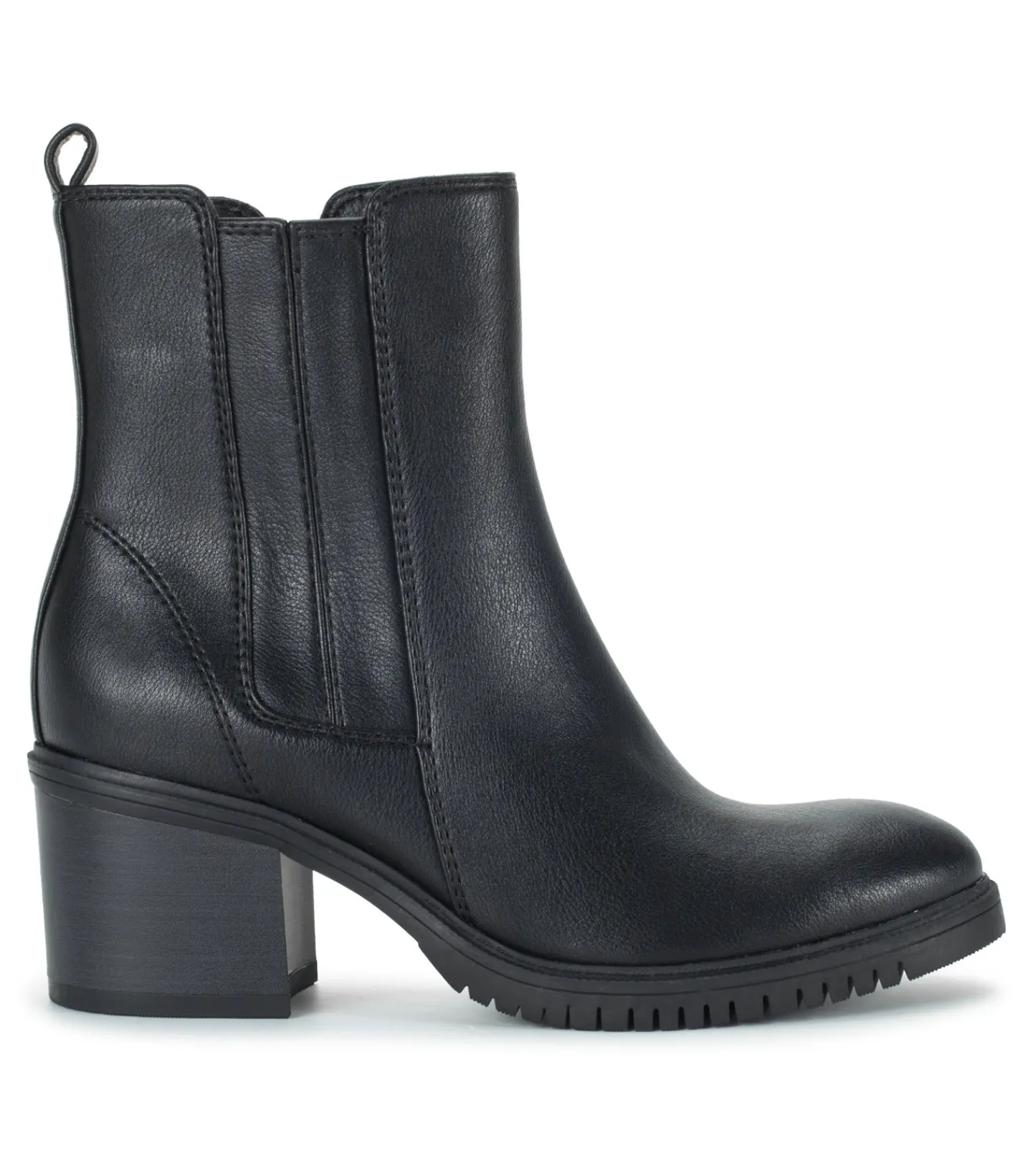 Baretraps Booties^Feeney Block Heel Boot Black
