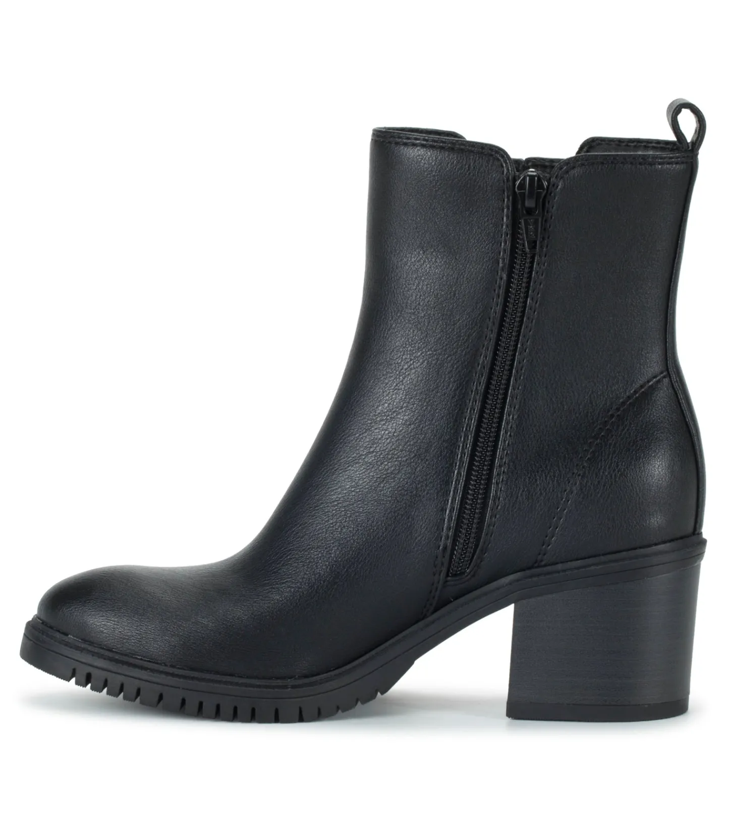 Baretraps Booties^Feeney Block Heel Boot Black