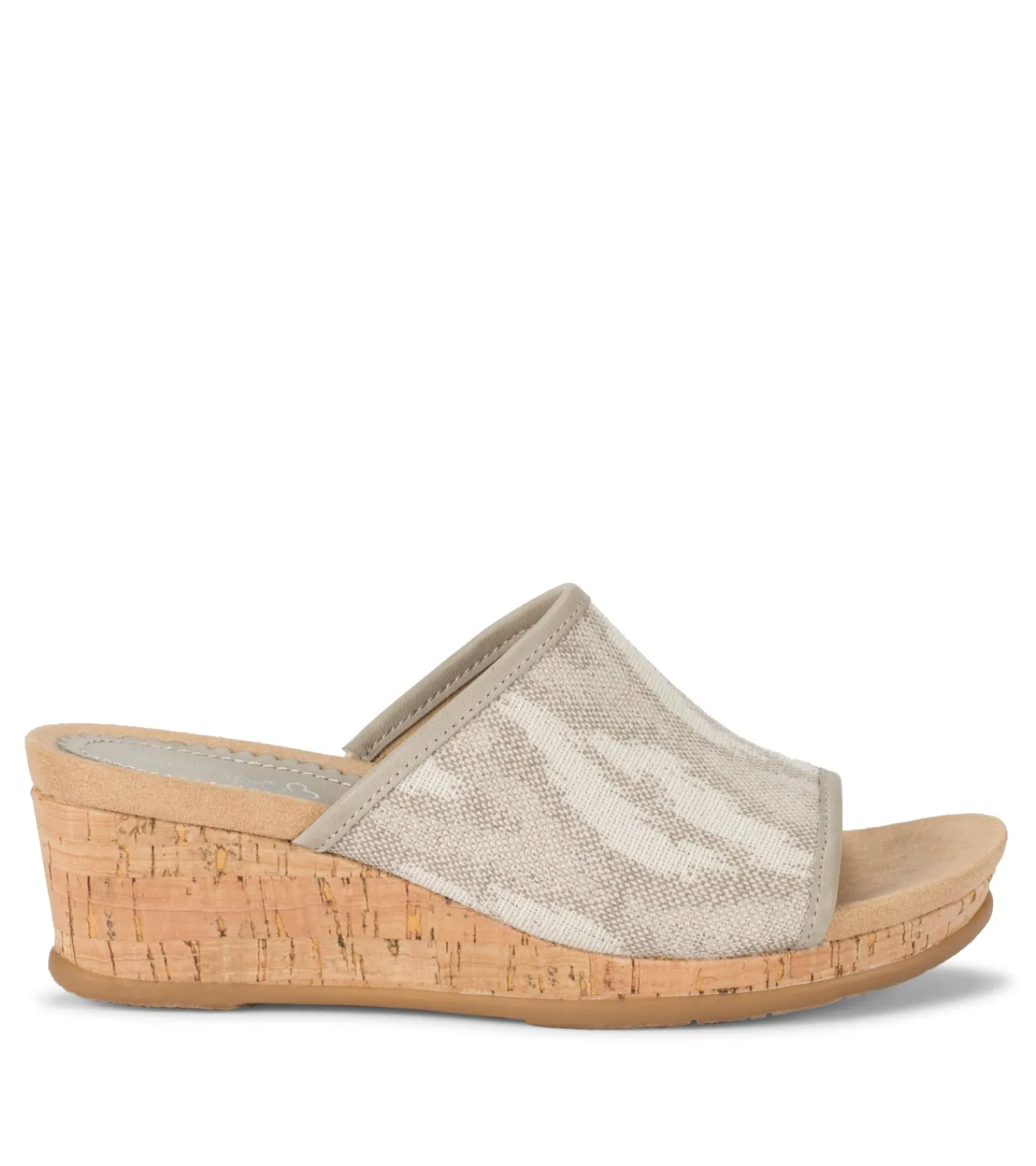 Baretraps Wedge Sandals | Slides & Slip On Sandals^Flossey Wedge Slide Sandal NaturalIkat