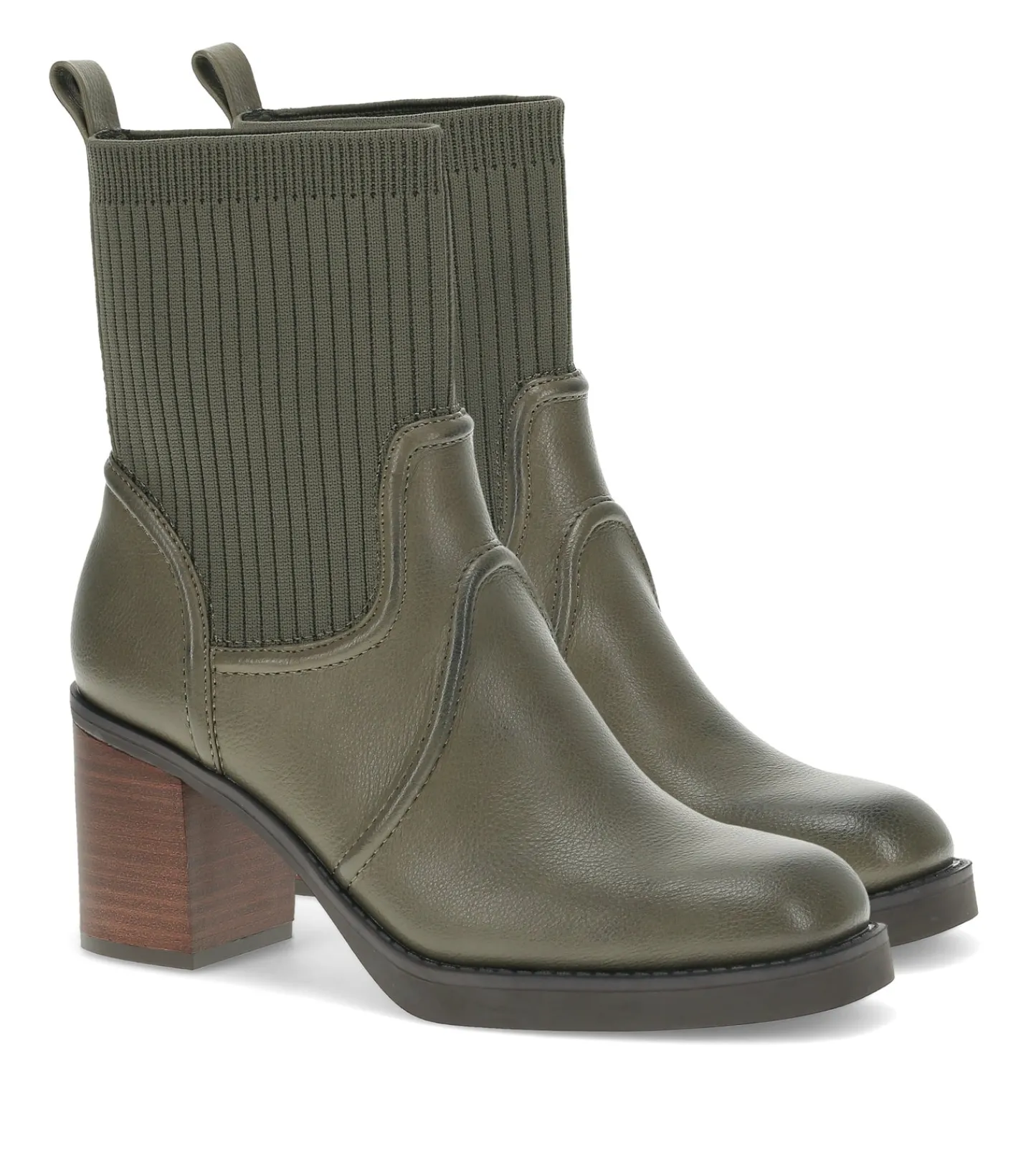 Baretraps Booties^Galatia Heeled Midi Boot MossMist
